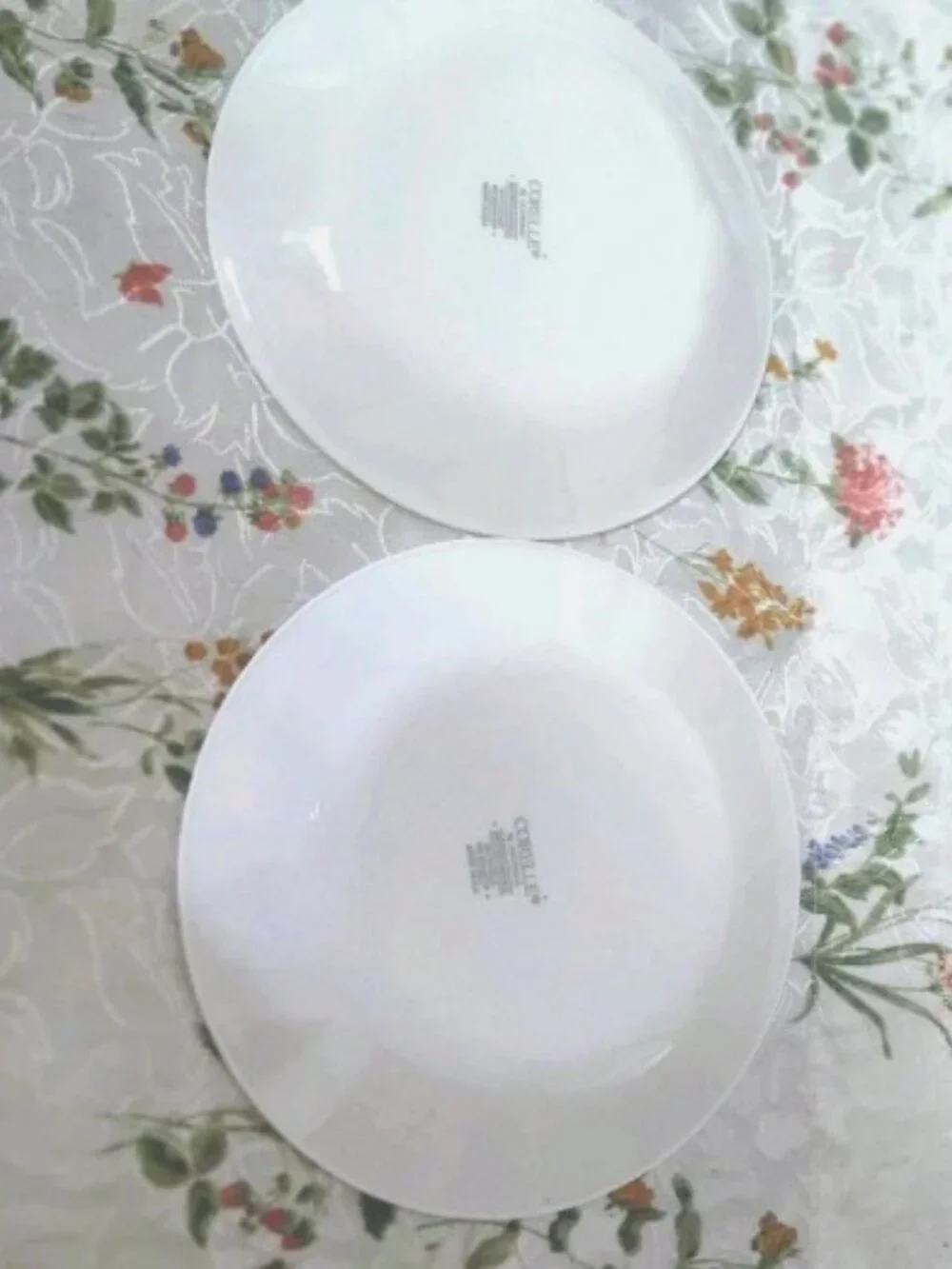 Lot of 10 Vintage Corelle Black Orchid Bread and Butter Plates 6-3/4.Discontinue